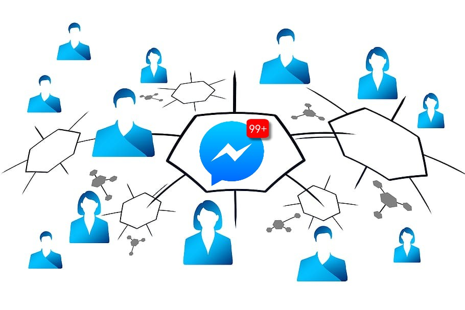 What are the benefits of sending group private messages on Facebook?