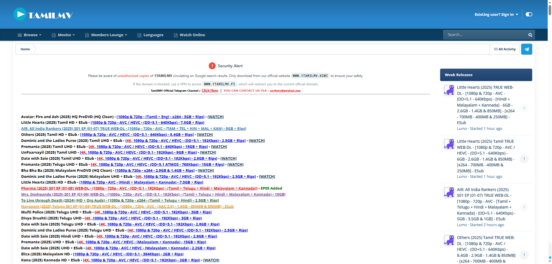 Why Is TamilMV Not Working? 2026 Latest Access Address List