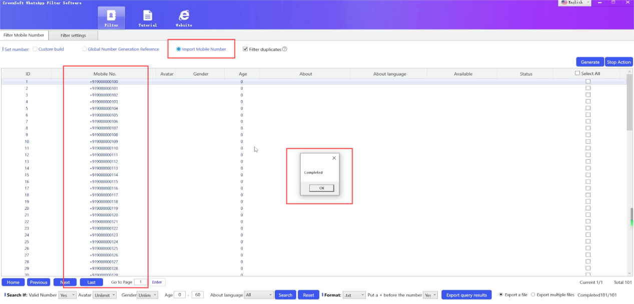 WhatsApp Customer Finder Software