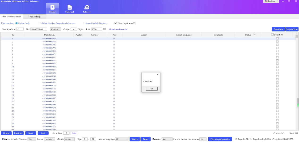 WhatsApp Customer Finder Software