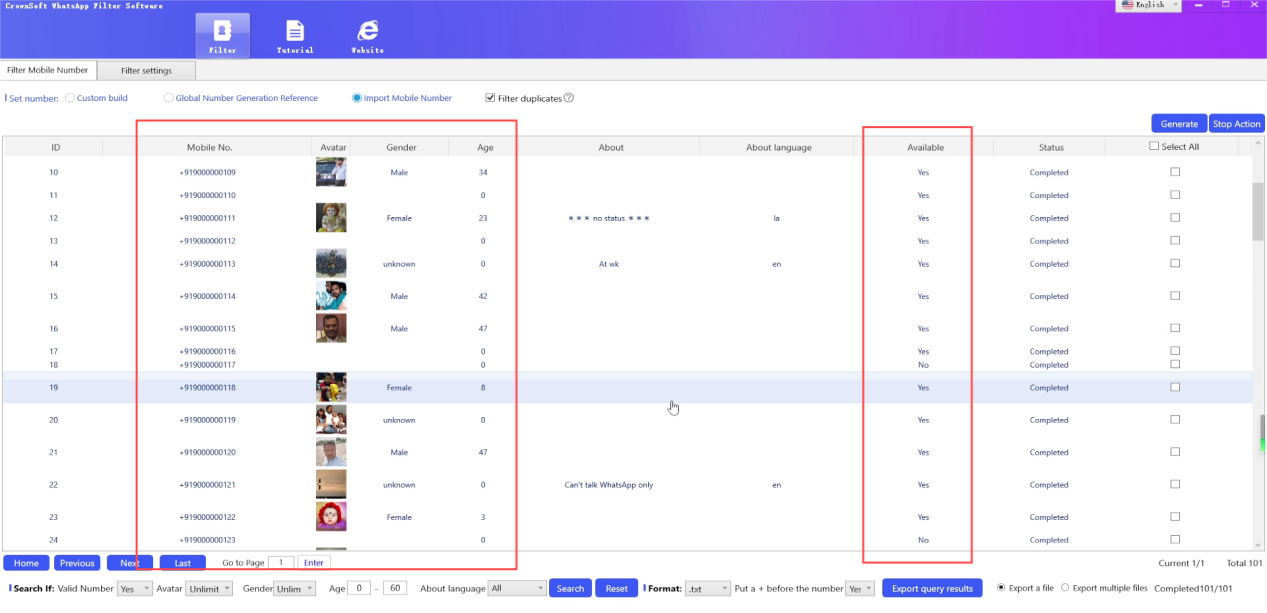 WhatsApp Customer Finder Software