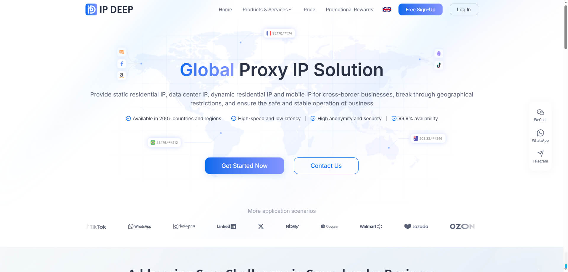 IPDEEP — Emerging All-in-One Global Proxy Provider